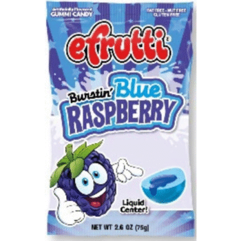 EFRUTTI BURSTIN' BLUE SPLASH PEG BAG 12/3.75OZ