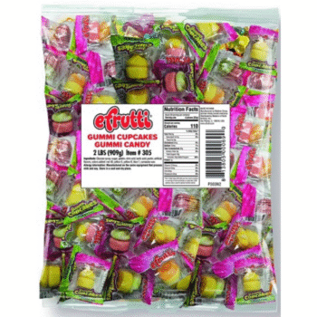 E.FRUTTI BULK GUMMI CUPCAKE 8/101CT