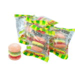 E.FRUTTI MINI SOUR BURGER GUMMI 8/60CT