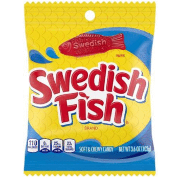 SWEDISH FISH RED 12/3.6OZ