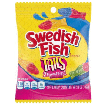 SWEDISH FISH TAILS 12/3.6OZ