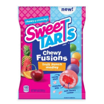 SWEETARTS CHEWY FUSIONS FRUIT PUNCH 12/5OZ