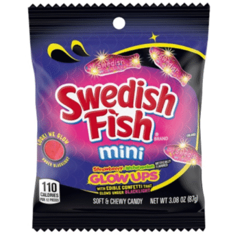SWEDISH FISH GLOW UPS 12/3.08OZ