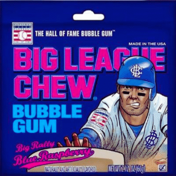 BIG LEAGUE CHEW BLUE RASP 9/12CT