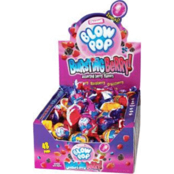 CHARMS BLOW POP BURSTING BERRY 12/48CT