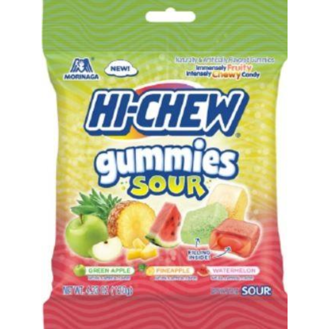 HI-CHEW GUMMIES SOUR MIX PEG BAG