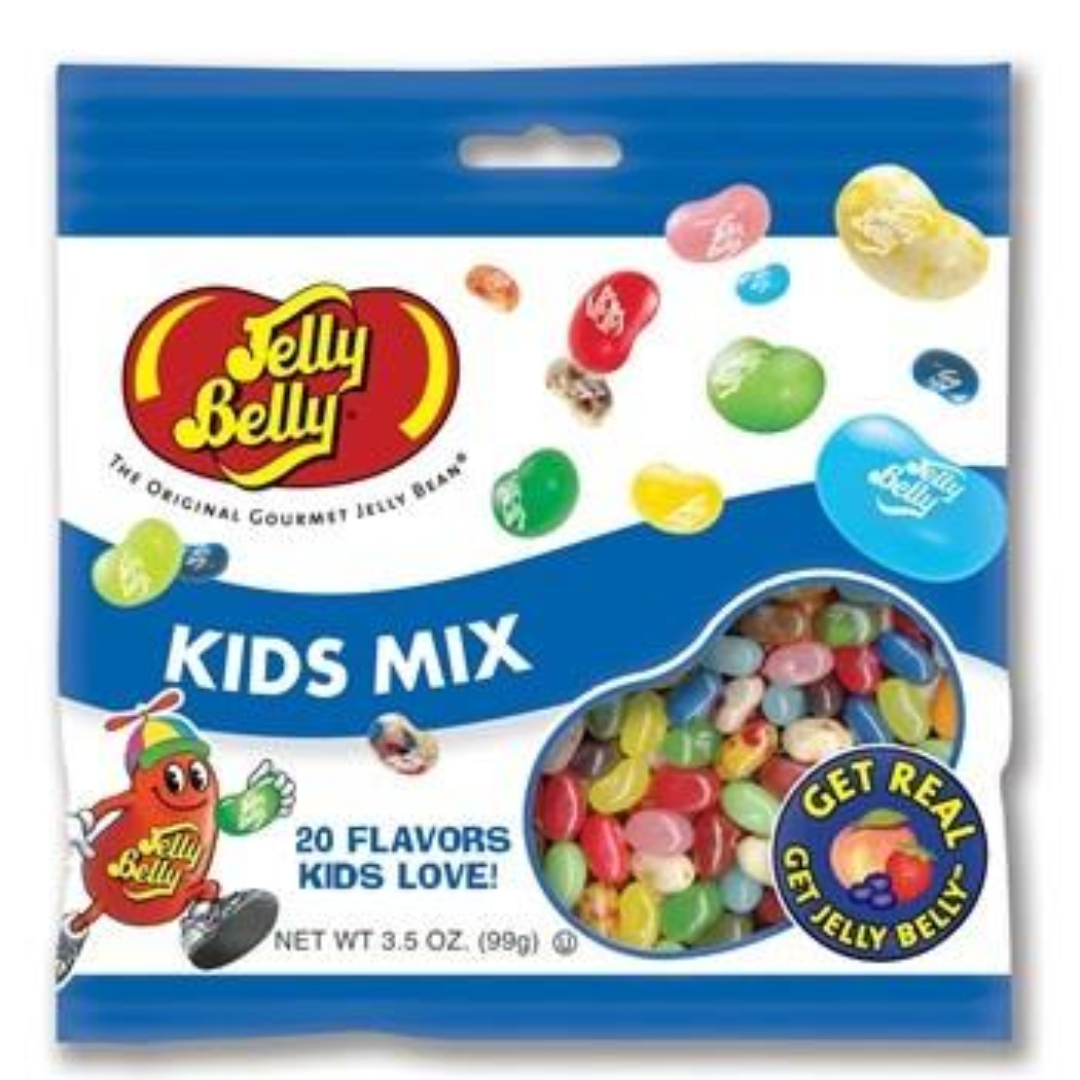 JELLY BELLY PEG BAG KIDS MIX