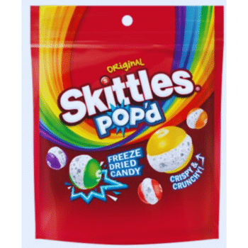 SKITTLES POP'D ORIGINAL FREEZE DRIED POUCH 8/5.50OZ