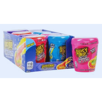 JUICY DROP GUMMY DIP N STIX 16/8CT