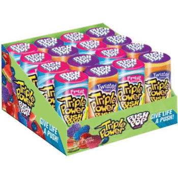 PUSH POP TRIPLE POWER 12/16CT