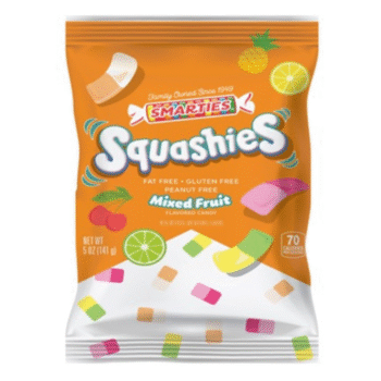 SMARTIES SQUASHIES MIXED FRUIT PEG BAG 12/5OZ