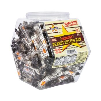 CRUNCHY PEANUT BUTTER BARS TUB  (.15)