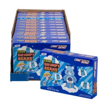 WARHEADS SOUR GRUMPY BEARS 3.5OZ BOX