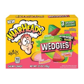 WARHEADS WEDGIES 3.5OZ BOX