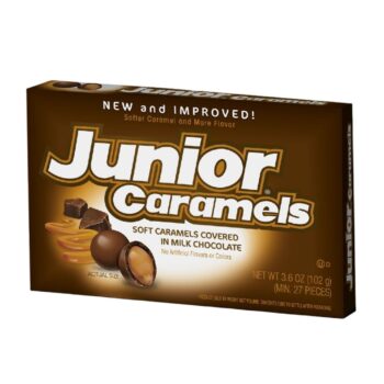 JUNIOR CARAMELS 3.5OZ BOX