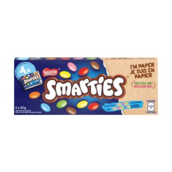 SMARTIES Regular 4 Pack 12x180g CA