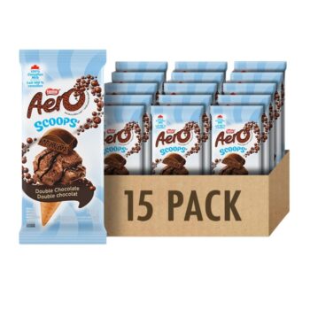 AERO Scoops Double Chocolate 15x105g