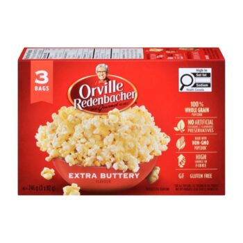 ORVILLE Extra Buttery Popcorn 4/18/1.4KG