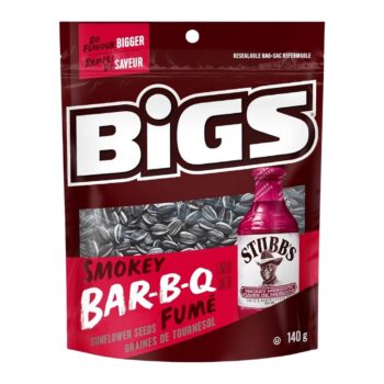 BIGS Smokey Bar B Q Sunflower Seeds 8/140G