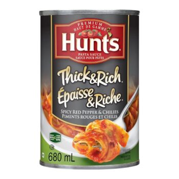 HUNTS Pasta Sauce Spicy Red Chilli 12/680ml