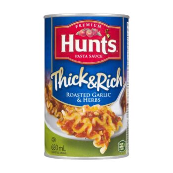 HUNTS Pasta Sauce Roasted Garlic 12/680ml