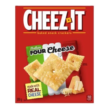 CHEEZ -IT'S ITALIAN FOUR CHEESE