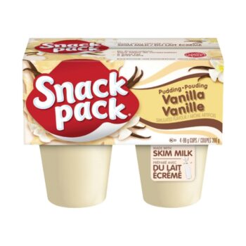 SNACK PACK Vanilla Pudding 12/4/99G