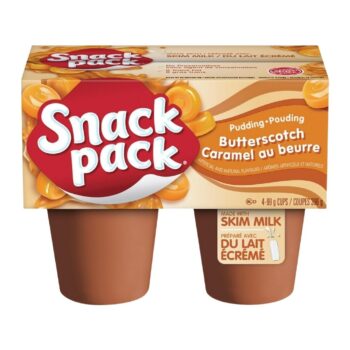 SNACK PACK Butterscotch Pudding 12/4/99G