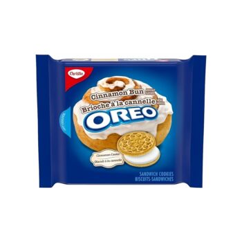 OREO Cinnamon Bun Sandwich Cookies 261g